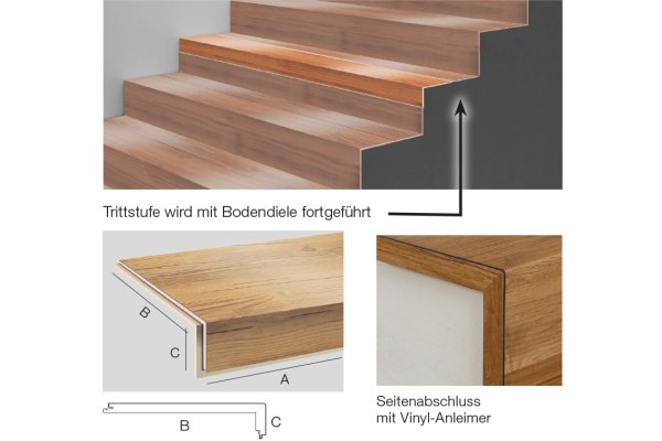 Treppenstufen UNO Design